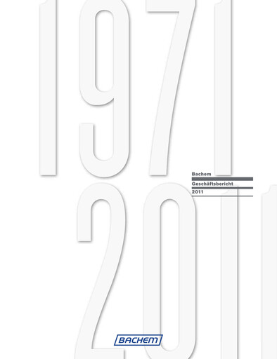 Vorschaubild Bachem Jahresbericht 2011