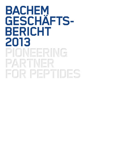 Vorschaubild Bachem Jahresbericht 2013
