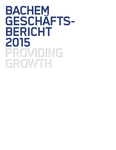 Vorschaubild Bachem Jahresbericht 2015