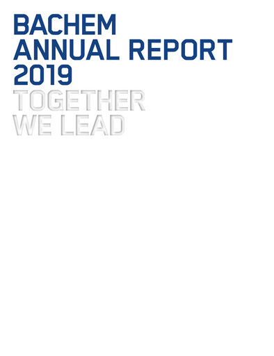 Thumbnail Bachem Annual Report 2019