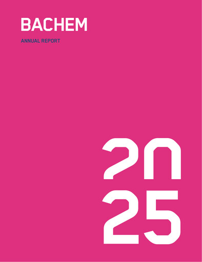 Thumbnail Bachem Annual Report 2025