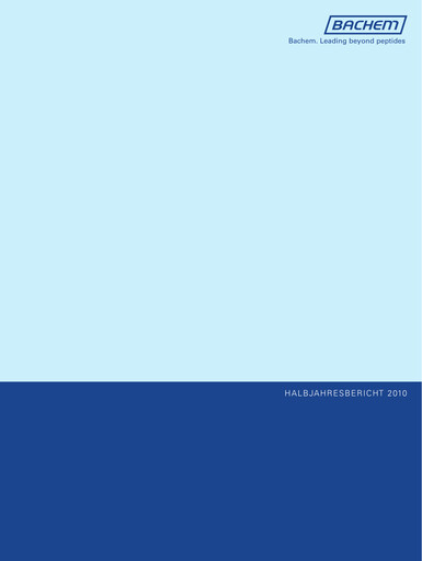 Vorschaubild Bachem Halbjahresbericht 2010-h1