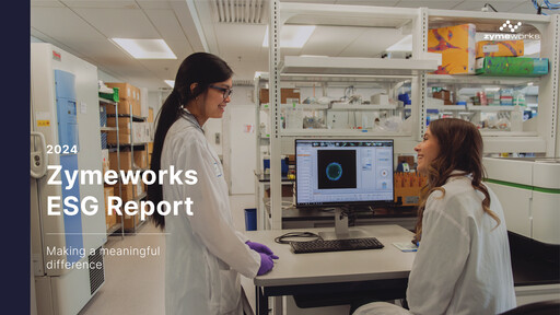 Thumbnail Zymeworks ESG Report 2024