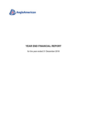 Thumbnail Anglo American Financial Report 2016