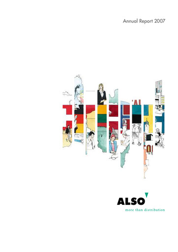 Miniature ALSO Holding Rapport annuel 2007