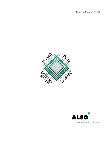 Miniature ALSO Holding Rapport annuel 2010