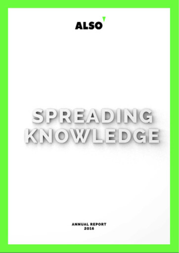 Miniature ALSO Holding Rapport annuel 2016