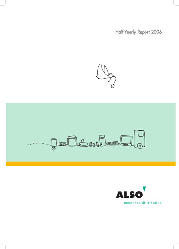 Thumbnail ALSO Holding Half-year Report 2006-h1