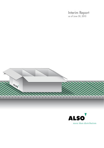 Thumbnail ALSO Holding Half-year Report 2010-h1