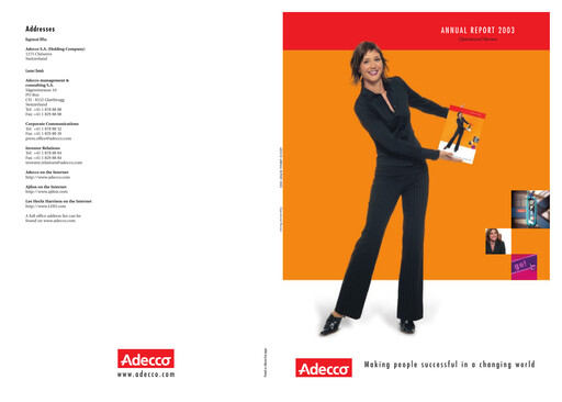 Thumbnail Adecco Group Annual Report 2003