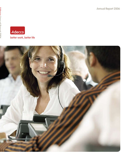 Thumbnail Adecco Group Annual Report 2006