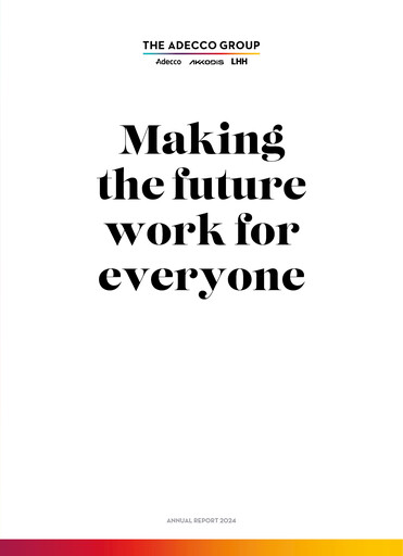 Thumbnail Adecco Group Annual Report 2024