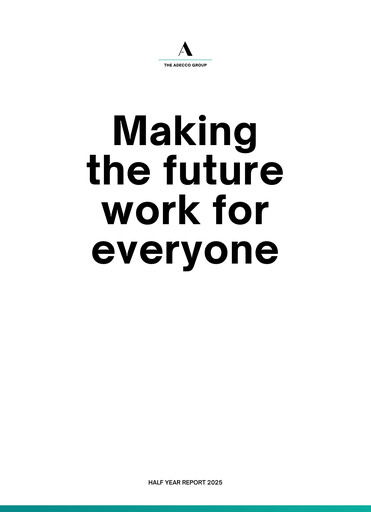 Thumbnail Adecco Group Half-year Report 2025-h1