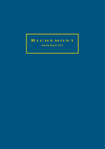 Thumbnail Compagnie Financière Richemont Half-year Report 2023-h1