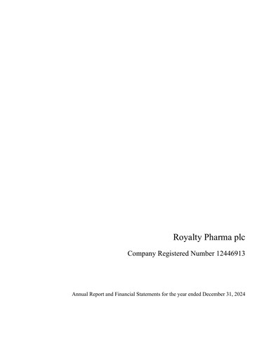 Thumbnail Royalty Pharma Annual Report 2024