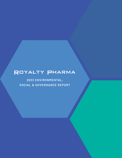 Thumbnail Royalty Pharma ESG Report 2022