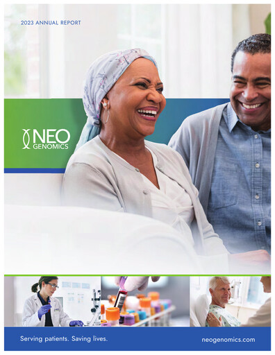 Thumbnail NeoGenomics
 Annual Report 2023