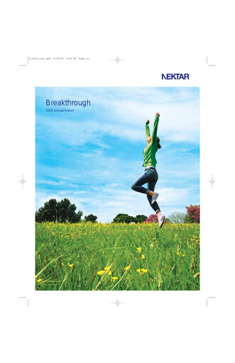 Thumbnail Nektar Therapeutics
 Annual Report 2005