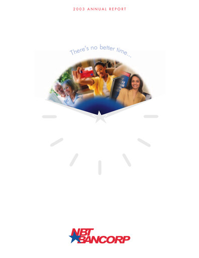 Vorschaubild NBT Bancorp Jahresbericht 2003
