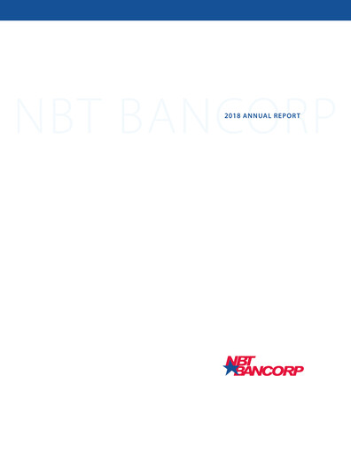 Vorschaubild NBT Bancorp Jahresbericht 2018
