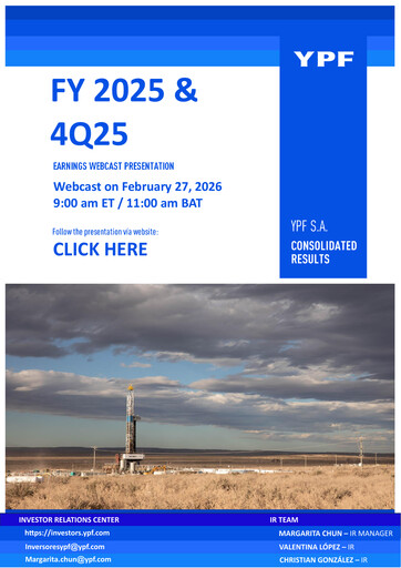 Thumbnail YPF S.A. Quarterly Report 2025-q4