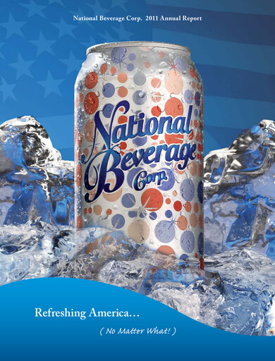 Thumbnail National Beverage
 Annual Report 2011