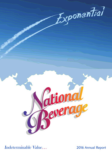 Thumbnail National Beverage
 Annual Report 2016