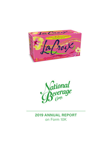 Thumbnail National Beverage
 Annual Report 2019