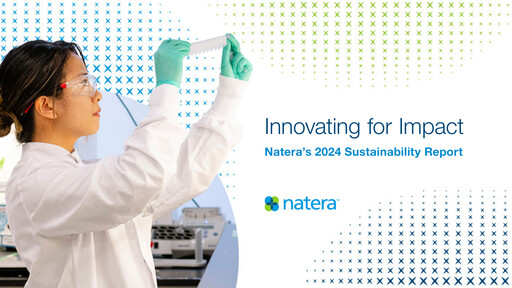 Thumbnail Natera Sustainability Report 2024