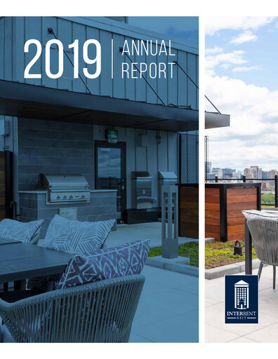 Thumbnail InterRent Real Estate Investment Trust Annual Report 2019