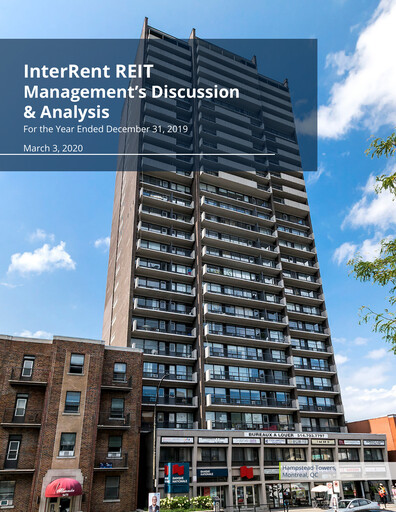 Thumbnail InterRent Real Estate Investment Trust Quarterly Report 2019-q4