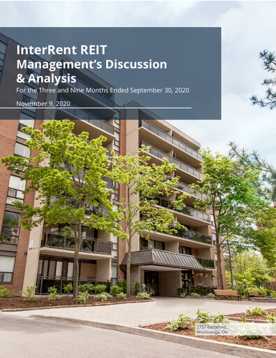 Thumbnail InterRent Real Estate Investment Trust Quarterly Report 2020-q3