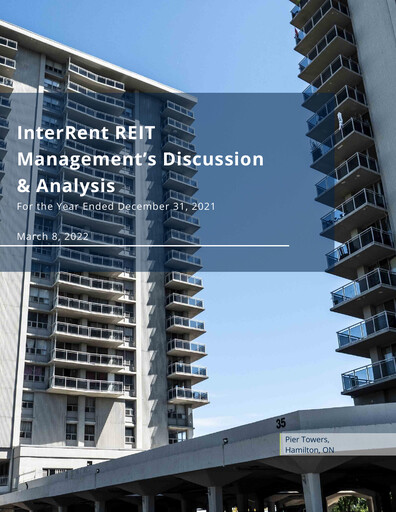 Thumbnail InterRent Real Estate Investment Trust Quarterly Report 2021-q4