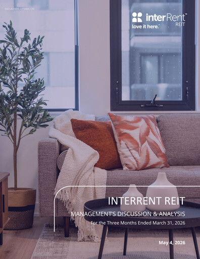 Thumbnail InterRent Real Estate Investment Trust Quarterly Report 2026-q1