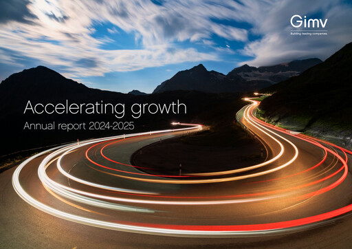 Thumbnail Gimv NV Annual Report 2024-2025