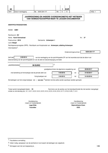Thumbnail Gimv NV Financial Statement 2016-2017