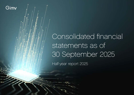 Thumbnail Gimv NV Half-year Report 2025-h1
