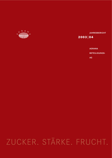 Thumbnail Agrana Annual Report 2003-2004