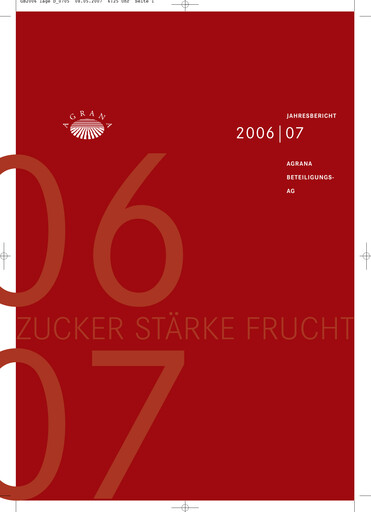Thumbnail Agrana Annual Report 2006-2007