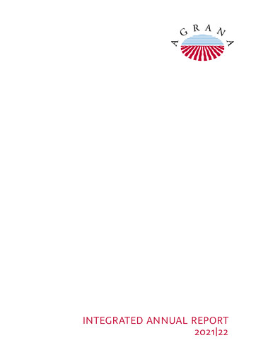 Thumbnail Agrana Annual Report 2021-2022
