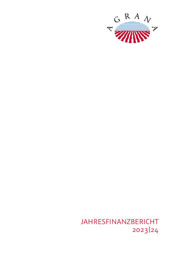 Thumbnail Agrana Financial Report 2023-2024