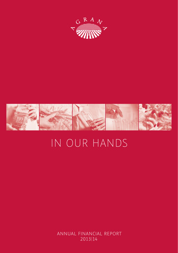Thumbnail Agrana Financial Statement 2013-2014