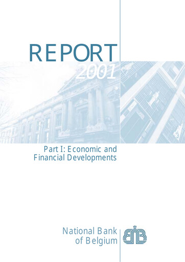 Miniature Banque nationale de Belgique Rapport annuel 2001