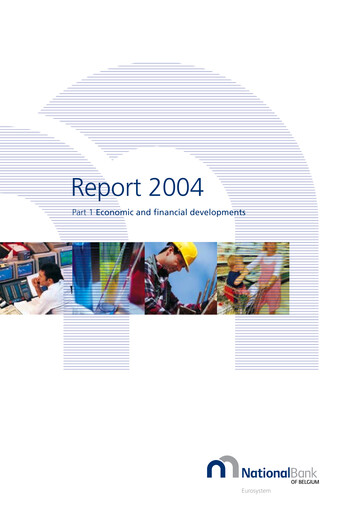 Miniature Banque nationale de Belgique Rapport annuel 2004