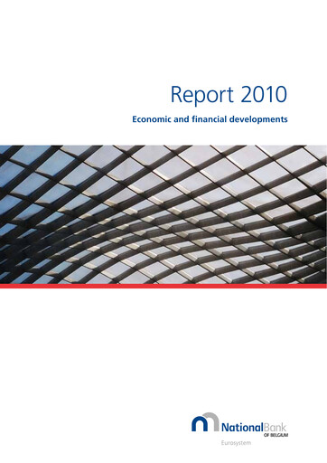 Miniature Banque nationale de Belgique Rapport annuel 2010