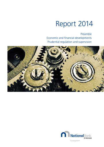 Miniature Banque nationale de Belgique Rapport annuel 2014