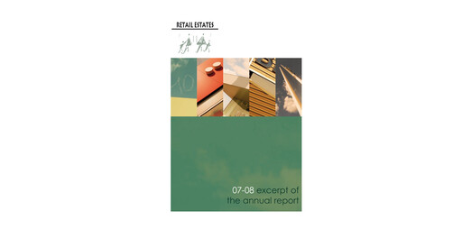 Thumbnail Retail Estates NV Annual Report 2007-2008