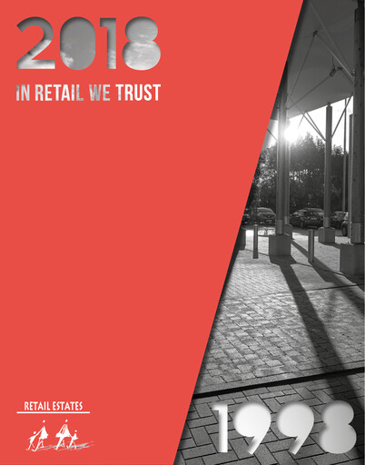 Thumbnail Retail Estates NV Annual Report 2017-2018
