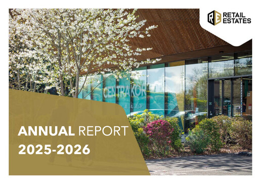 Thumbnail Retail Estates NV Annual Report 2025-2026