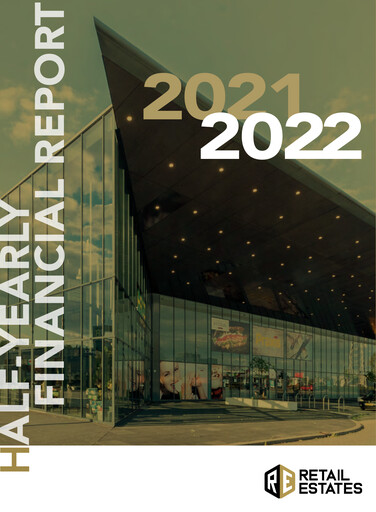 Thumbnail Retail Estates NV Half-year Report 2021-2022-h1